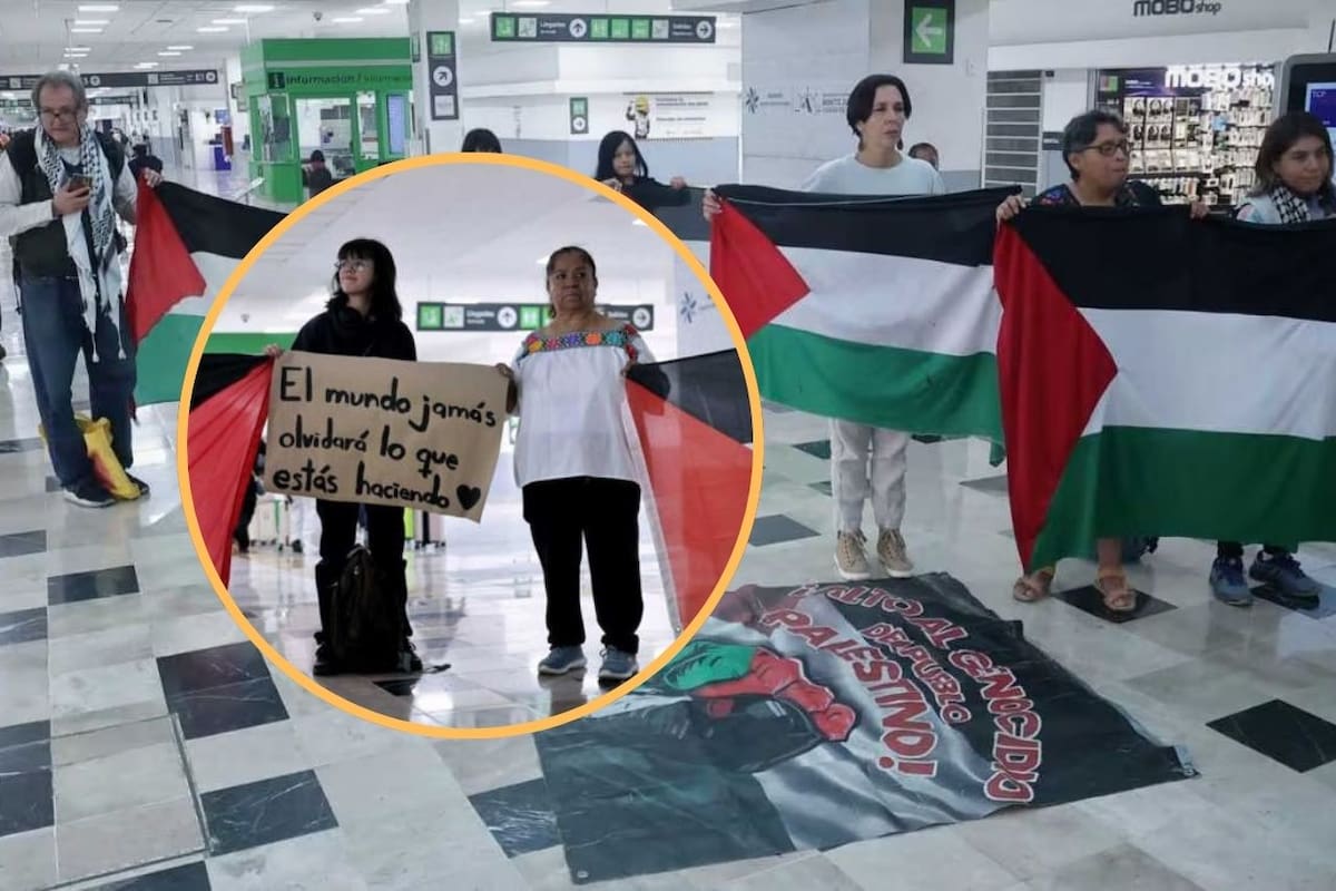 Activistas mexicanos parten rumbo a Egipto para unirse a marcha global hacia Gaza