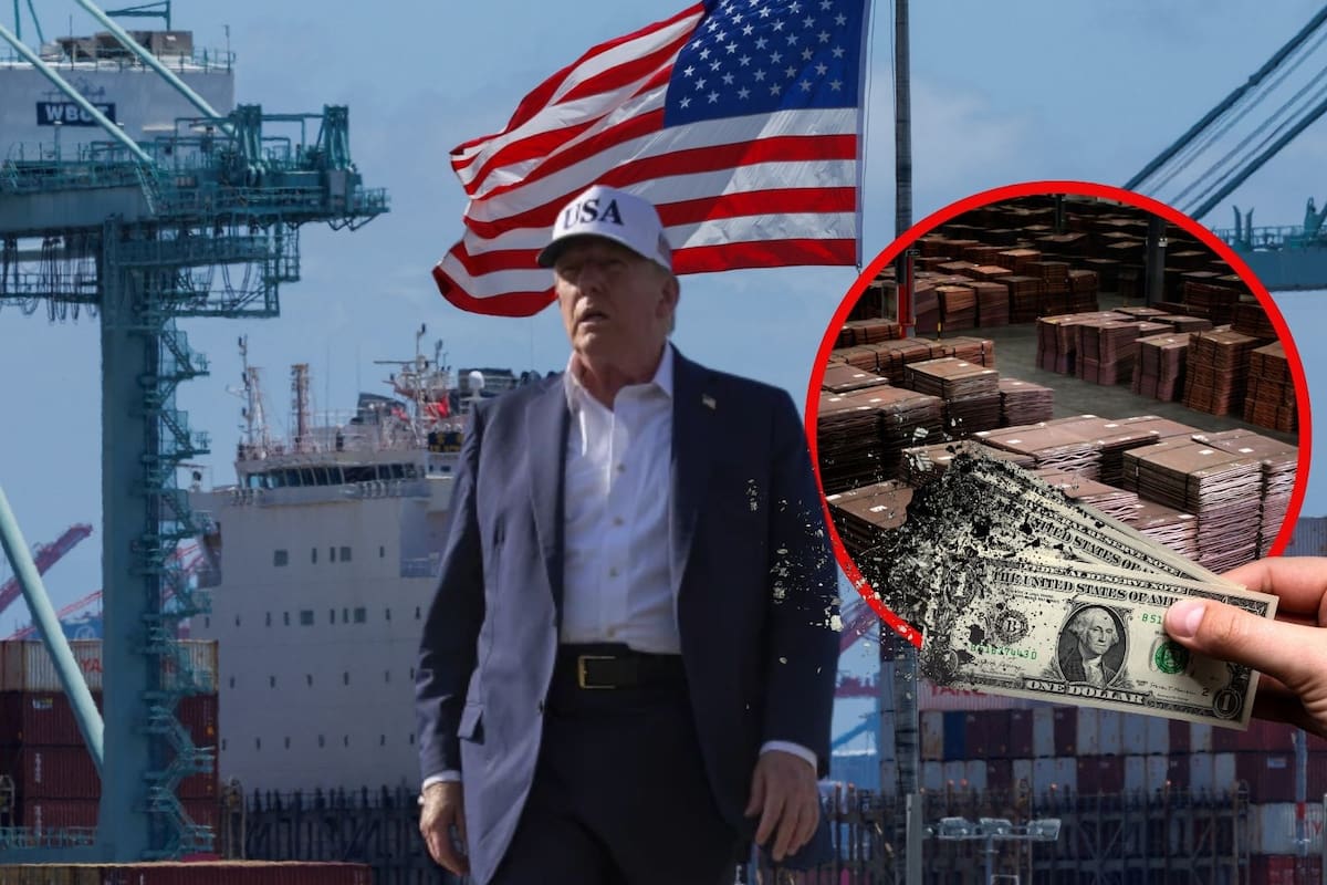 Precios del cobre están por las nubes en EEUU ante aranceles de Trump, pero cuentan con un ‘as bajo la manga’