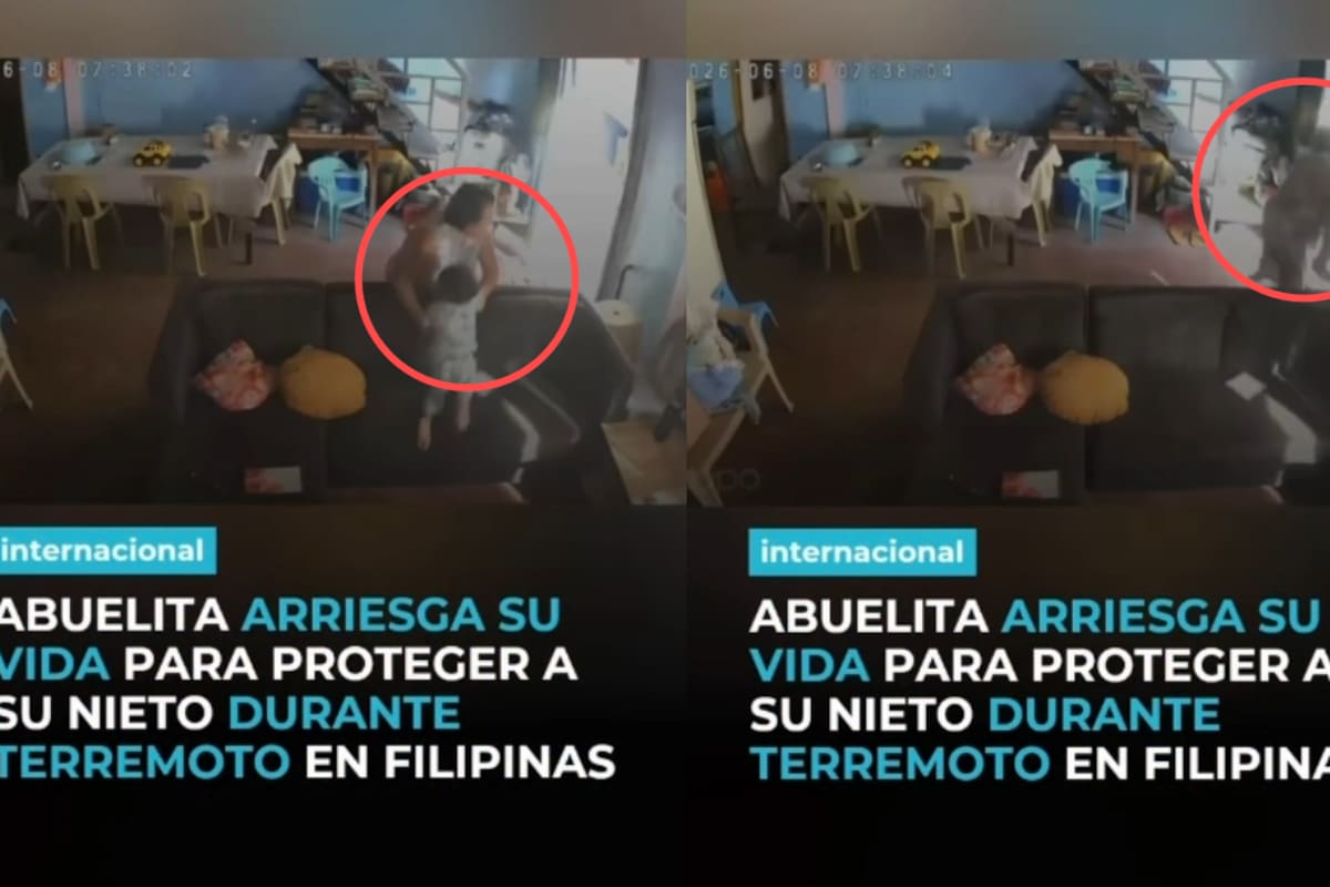 Abuela arriesga su vida para salvar a su nieto durante un terremoto de magnitud 7.8 Su historia conmueve a miles de personas en redes sociales