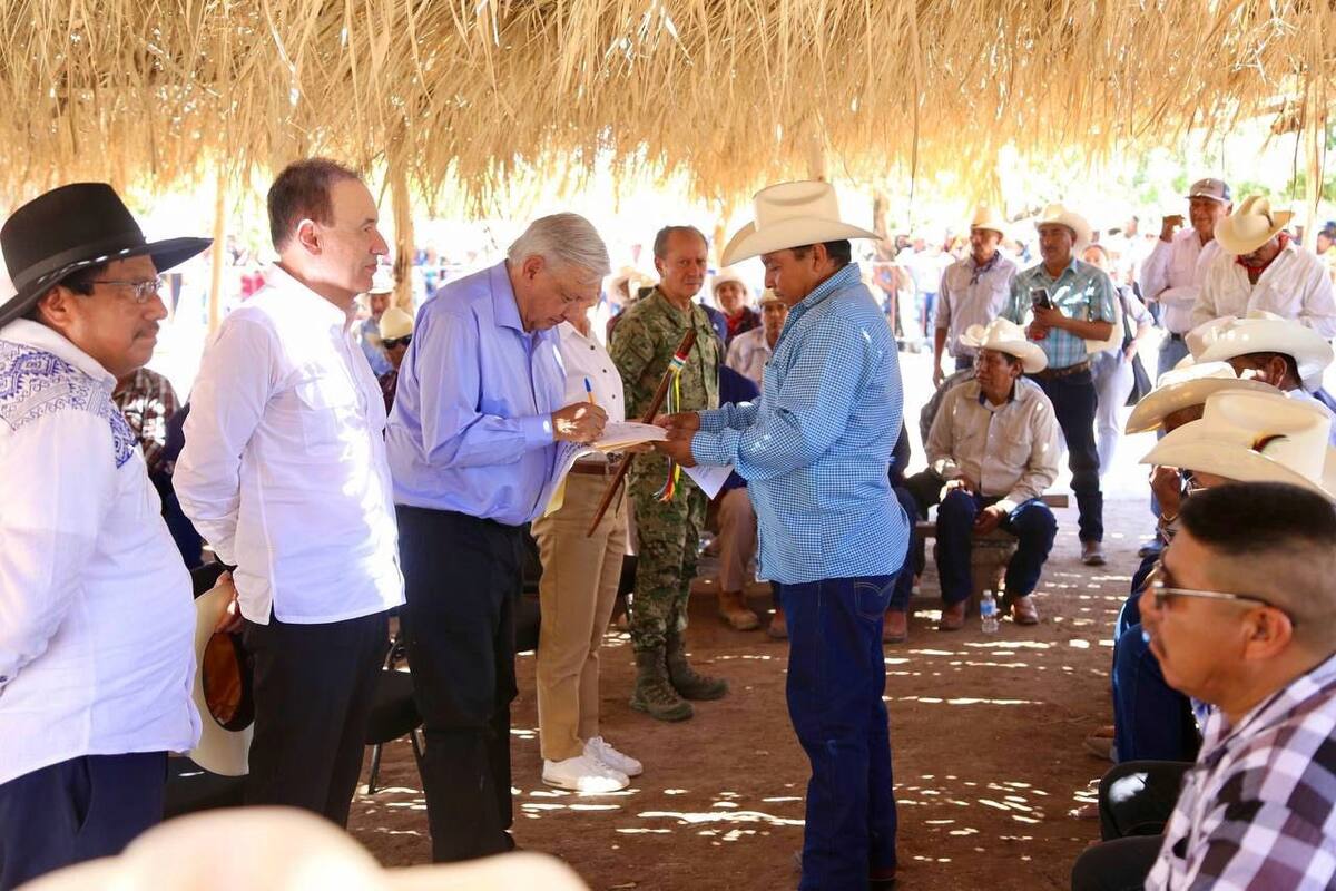 Destaca Alfonso Durazo ayuda a pueblos originarios de Sonora