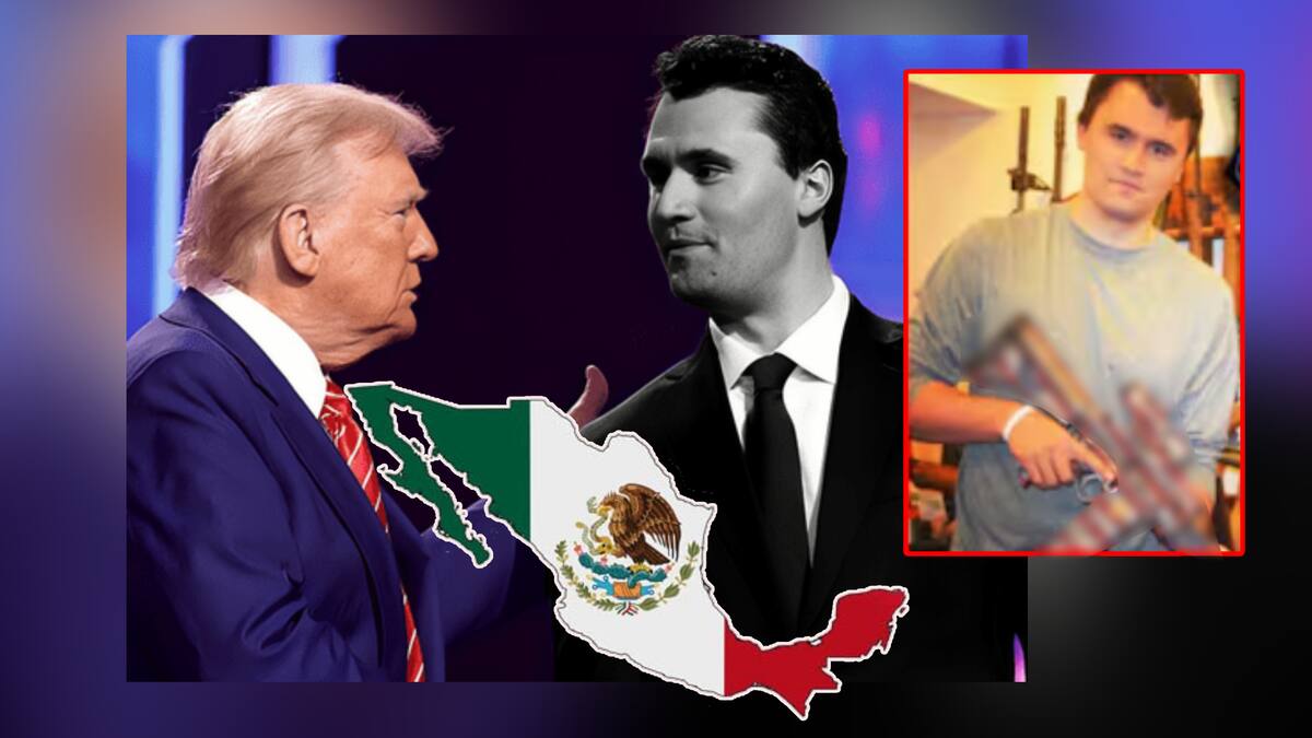 Charlie Kirk, activista pro armas y cercano a Trump, se expresaba de esta manera de México. | Especial