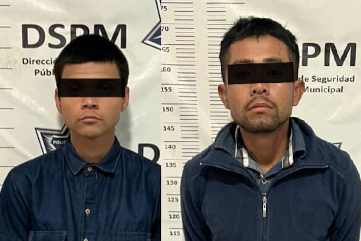 Lesionan con machete a hombre para robarle su celular; hay dos detenidos