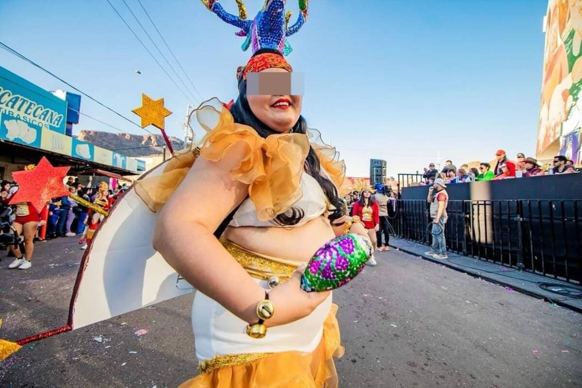 Las bailarinas, portaron una supuesta caracterización de la indumentaria del danzante de venado