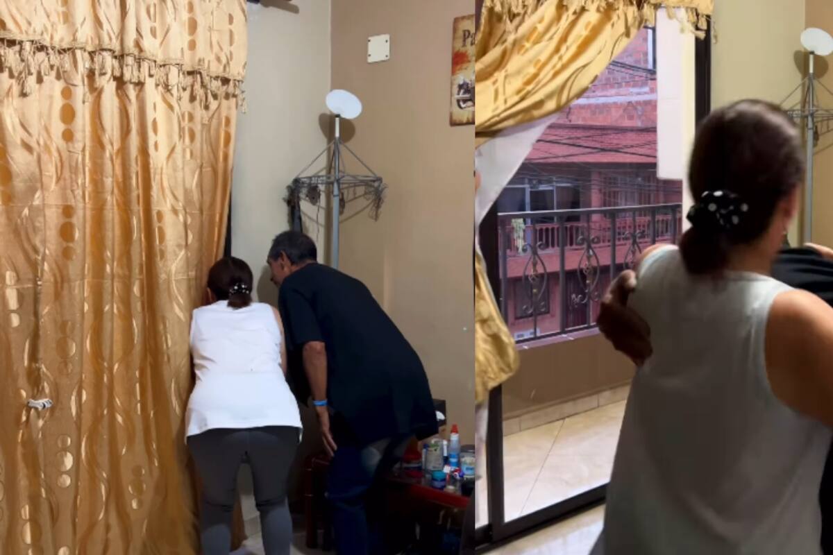 “Se cayeron del susto”: joven encuentra a sus papás chismeando y los sorprende de esta forma