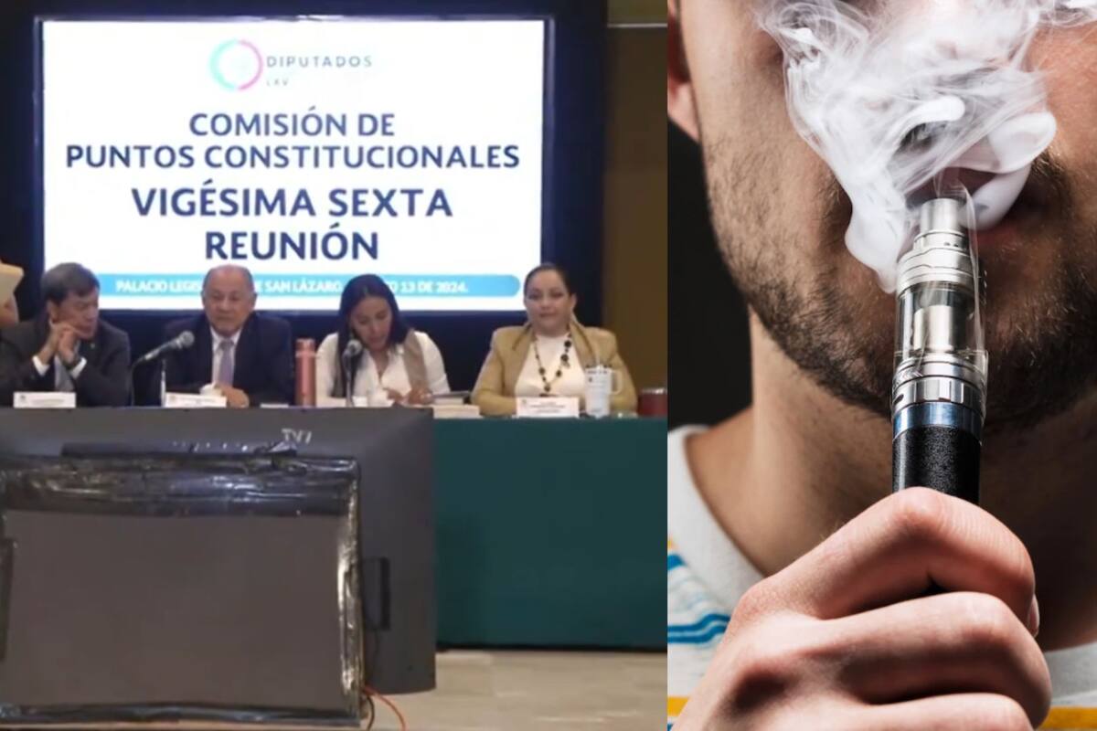 La ley en México sancionará el uso de cigarro electrónico y vape