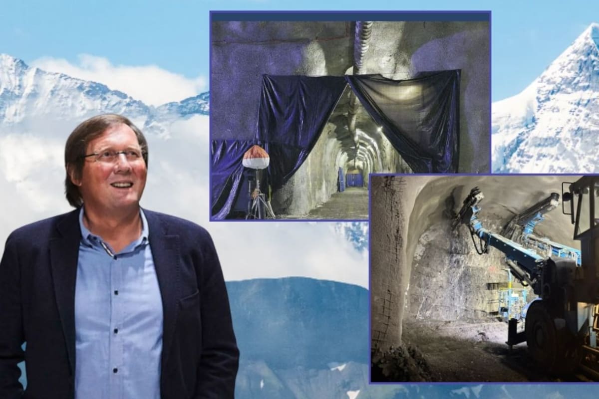 Tuneles para millonarios: Brünig Mega Safe, el proyecto del empresario Thomas Gasser que está construyendo una inmensa red de túneles bajo los Alpes para que adinerados de todo el mundo tengan su fortuna