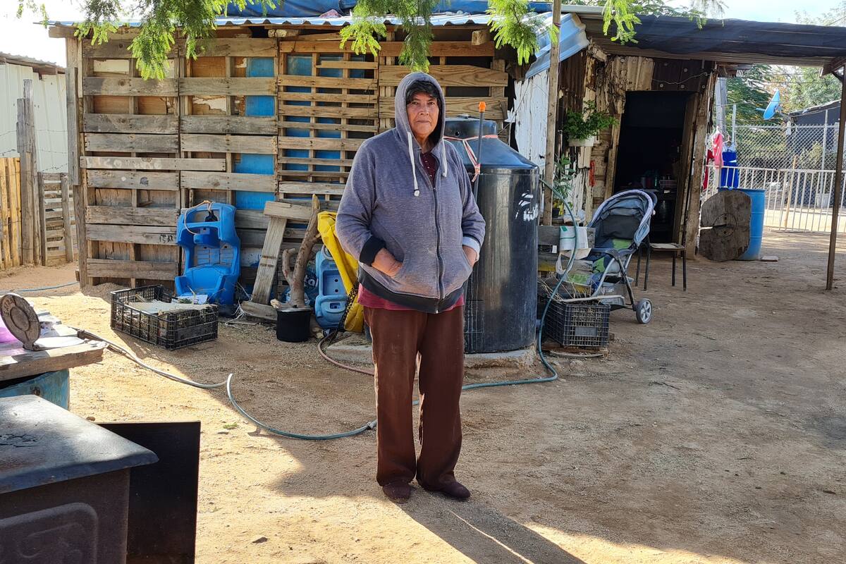 “Para Navidad no tenemos planes de nada, porque no hay cómo”, señala abuelita con problemas de salud