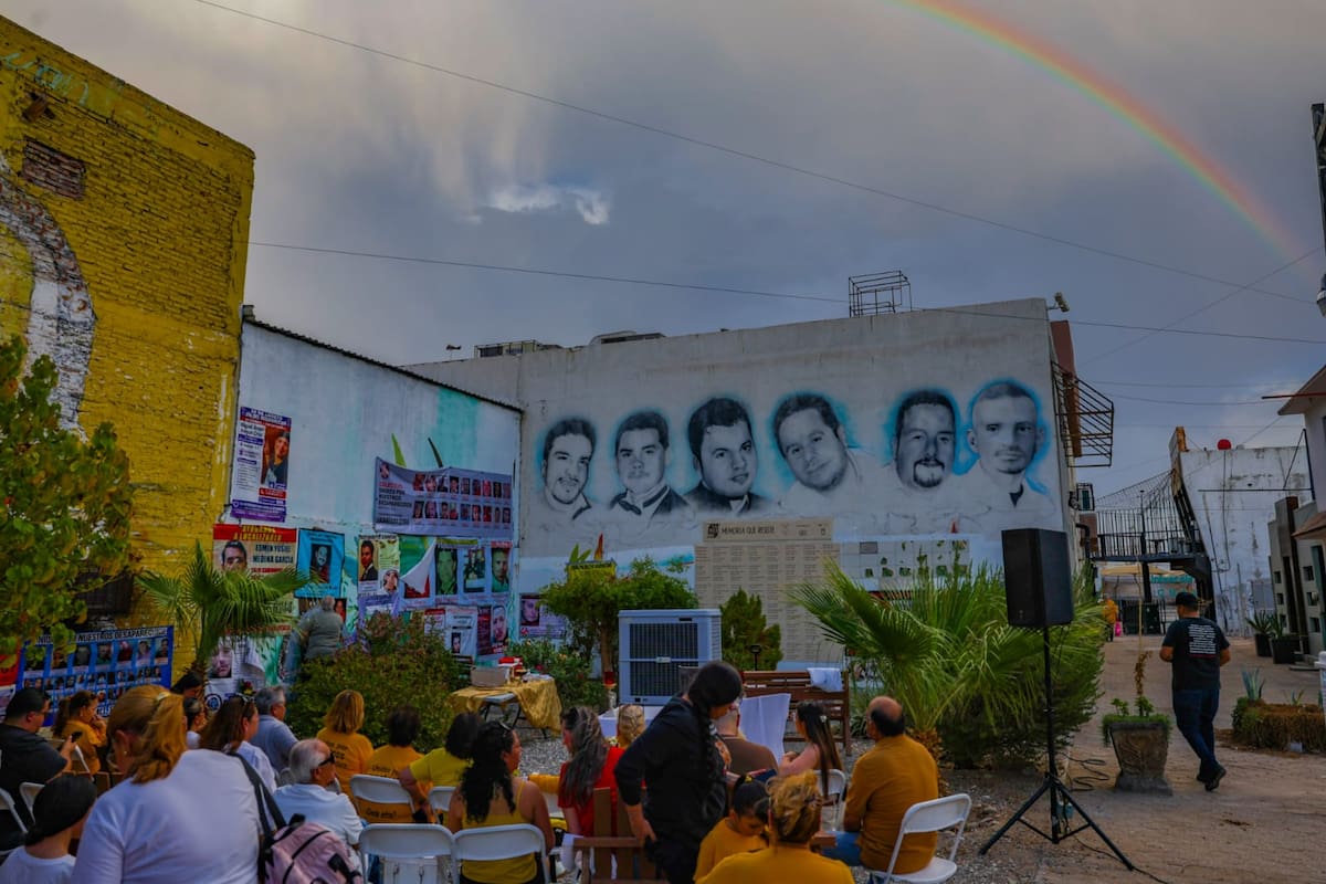 Con misa y pase de lista, familias de desaparecidos mantienen viva la búsqueda en Mexicali