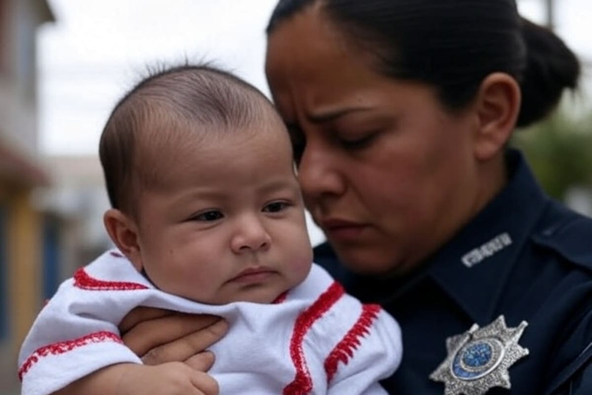 Abandonan bebé de un año en Chihuahua; mujer lo dejó “encargado” y no volvió por él