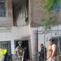 Cortocircuito provoca incendio en vivienda de la colonia Solidaridad donde almacenaban ropa para venta