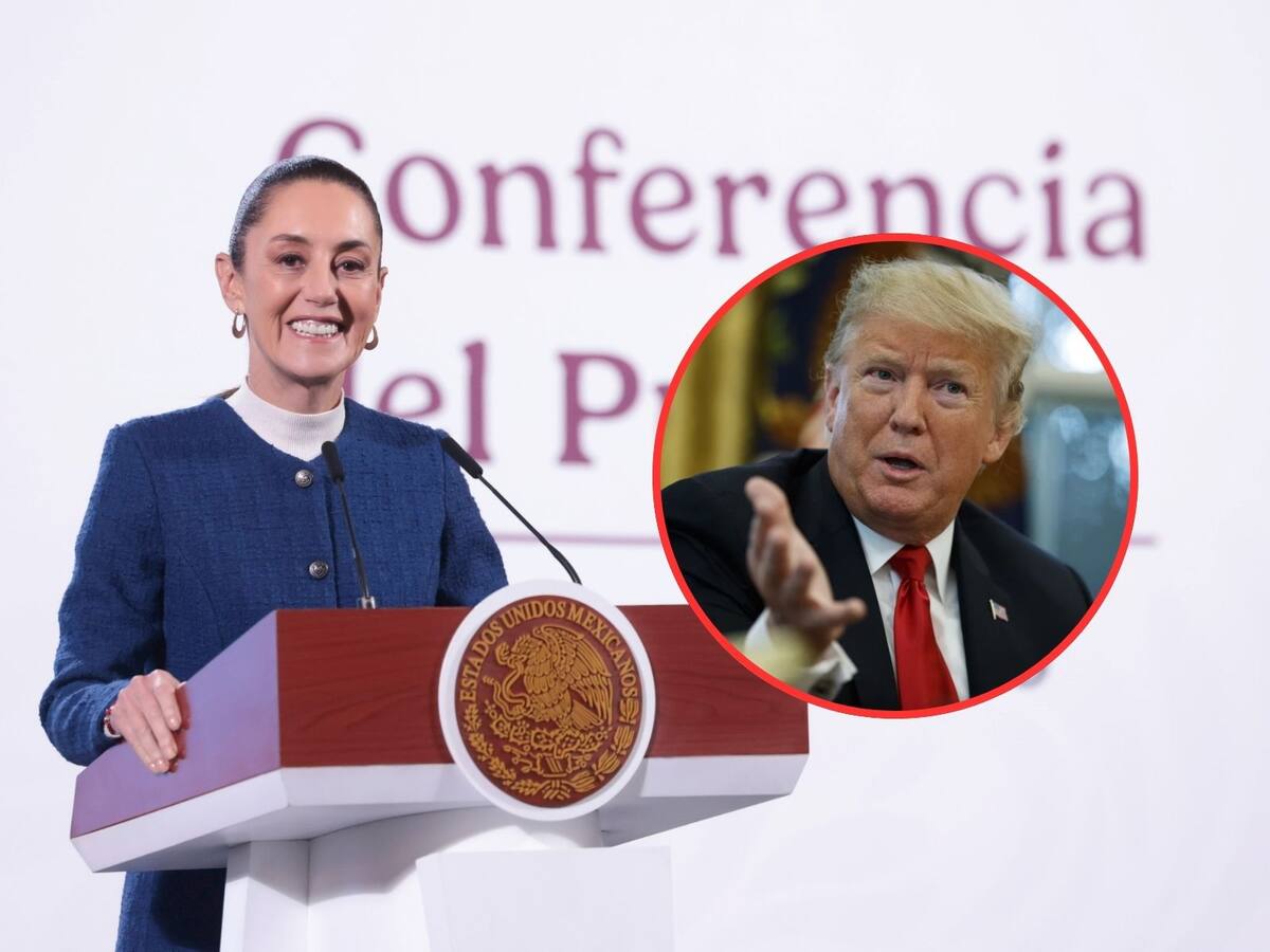 Sheinbaum reitera que buscará diálogo con Trump tras anuncio de creación de oficina para recaudar aranceles del extranjero. | Crédito: Presidencia/AP