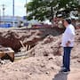 Realiza Javier Lamarque recorrido en Ciudad Obregón para conocer afectaciones por lluvias