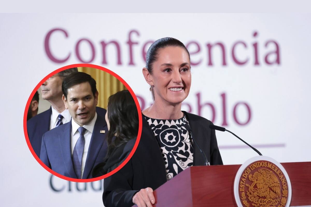 Sheinbaum informa de primera llamada entre el canciller y el secretario de Estado de EU, Marco Rubio