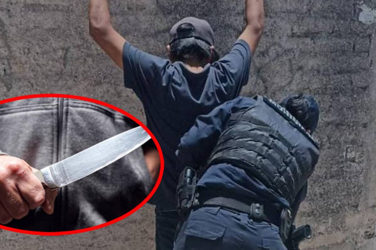 Hombre llevaba cuchillo entre sus ropas en la Adolfo López Mateos, en Hermosillo: es arrestado