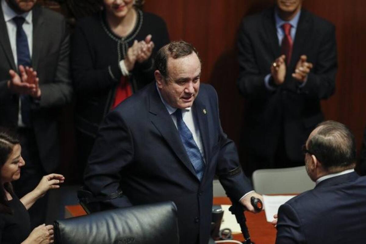 Giammattei pide a México estrechar relaciones comerciales para evitar migración