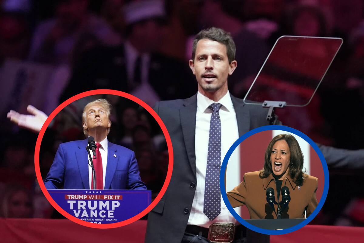 ¿Trump pierde votantes? Tony Hinchcliffe, el comediante contratado para su evento, lo hunde con chistes racistas