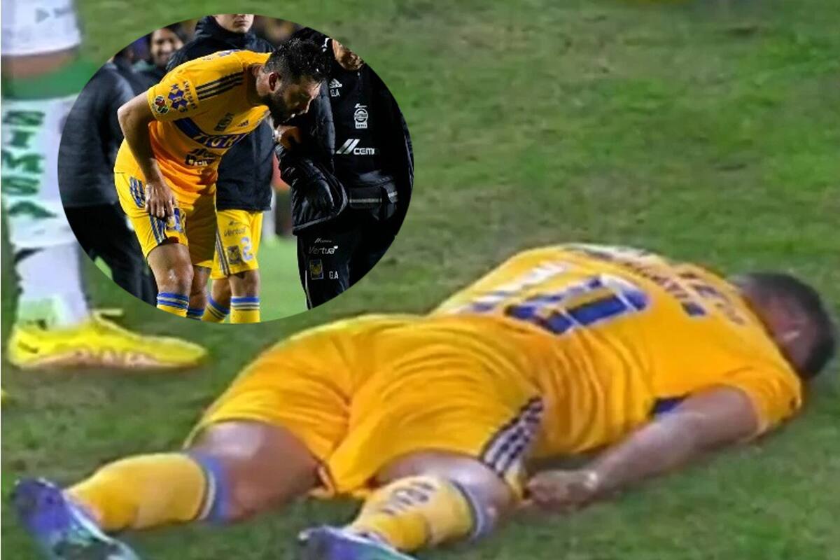 Gignac se desmaya y vomita con balonazo (VIDEO); esperan reporte médico