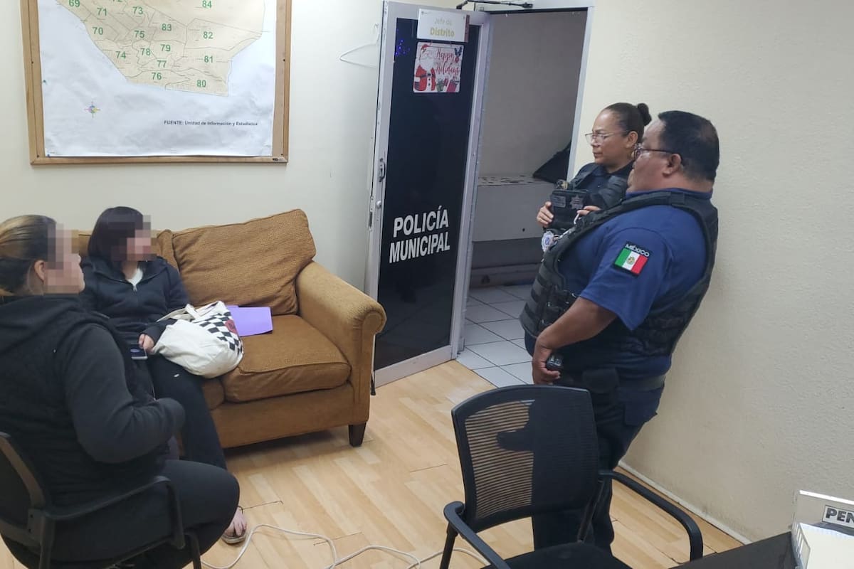 Rescata Policía de Tijuana a menor de Mexicali que se trasladó sin acompañamiento de sus padres