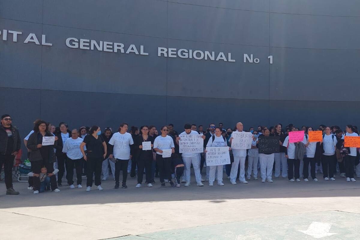 Exigen restituir a enfermeros en Clínica 1 del IMSS