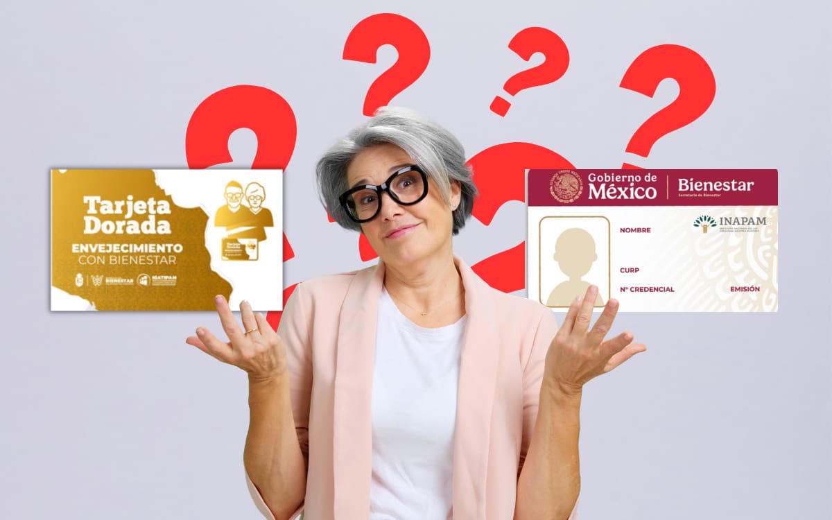 Adultos mayores pueden tramitar la Tarjeta Dorada si cumplen con la edad y los documentos solicitados por el programa. Foto: Canva/Gobierno de México/Gobierno del estado de Guerrero.