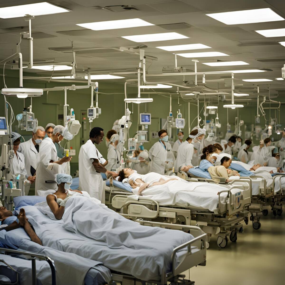 Una de las predicciones para 2025 habla de una nueva plaga o pandemia. Foto: IA