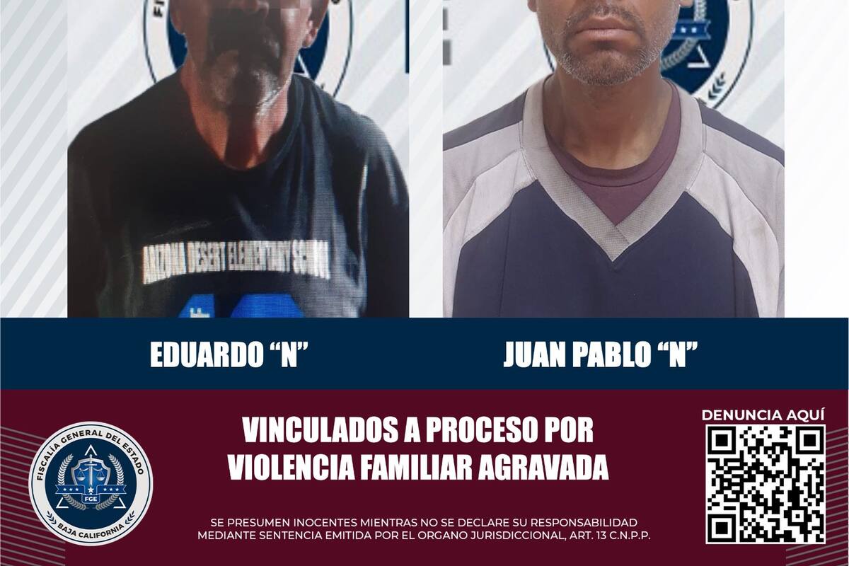 Van dos “golpeadores” a proceso en el valle de Mexicali