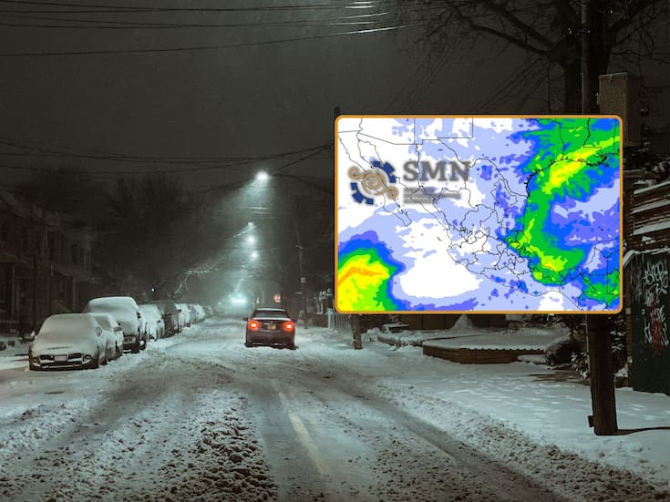 Gran masa de aire frío ‘congelará’ a México este sábado y domingo con nevadas, lluvias, evento Norte y temperaturas de hasta -10°C en estos estados
