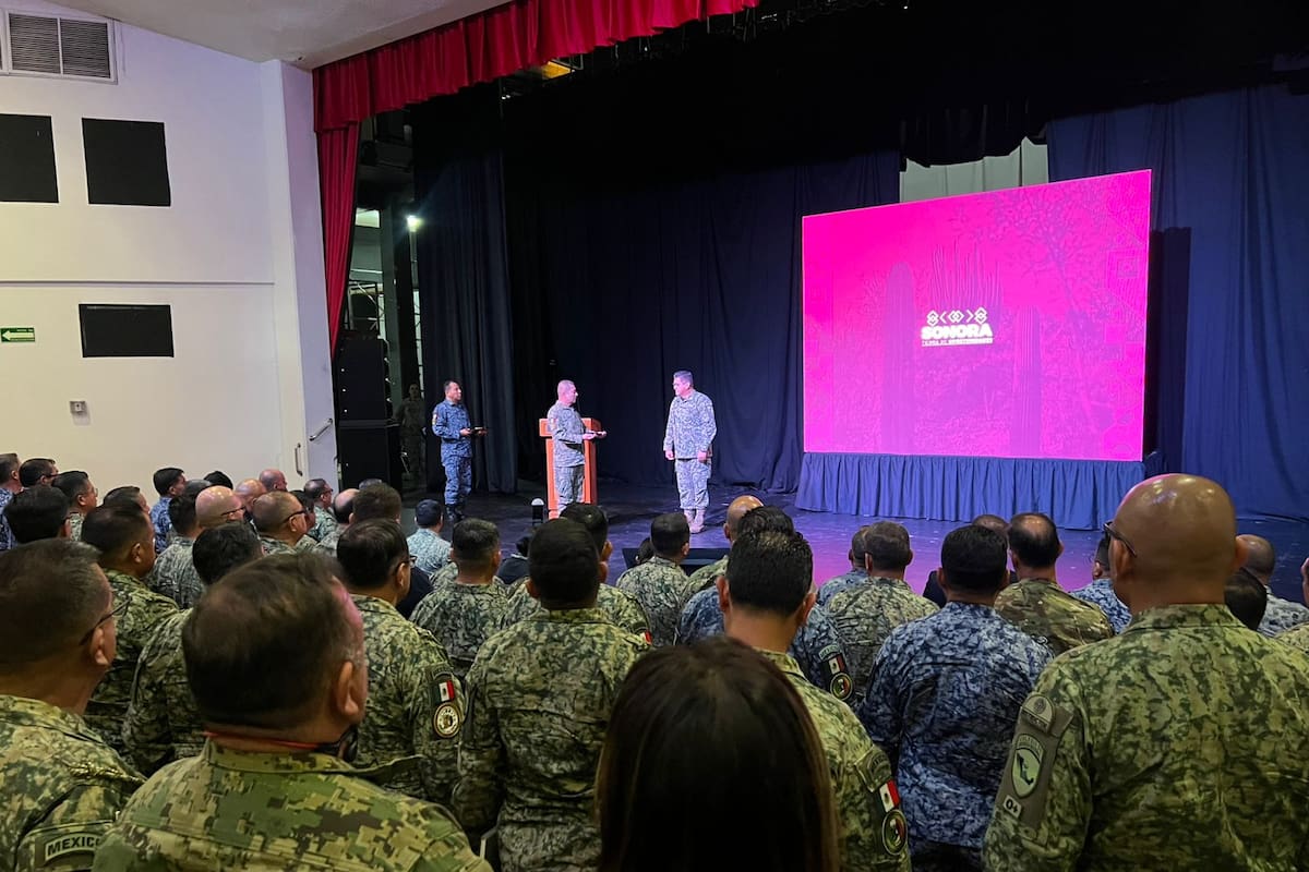 Militares y becarios internacionales realizan visita de estudios estratégicos en Sonora