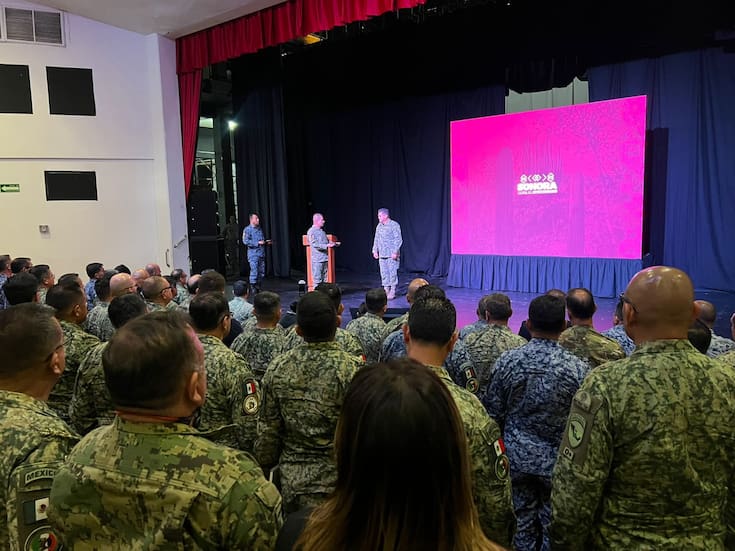 Militares y becarios internacionales realizan visita de estudios estratégicos en Sonora