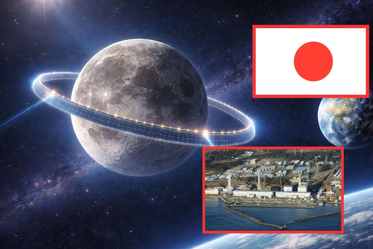 Japón planea rodear la Luna con un aro de celdas solares para convertir la radiación en energía inagotable, un avance tecnológico impulsado tras el desastre de Fukushima que evitaría futuras crisis nucleares en la Tierra