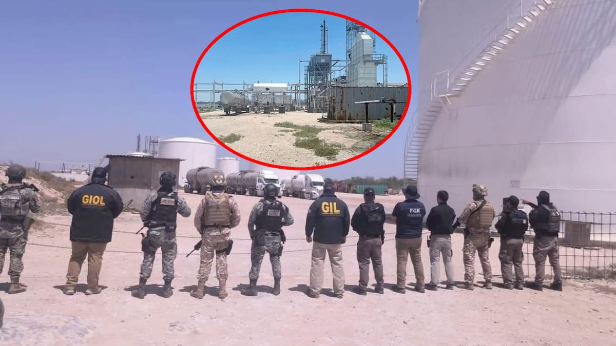 La infraestructura localizada en la Refinería Clandestina demuestra el nivel de capacidad operativa alcanzado por las redes dedicadas al tráfico ilegal de combustibles en distintas regiones del país. | Especial GH