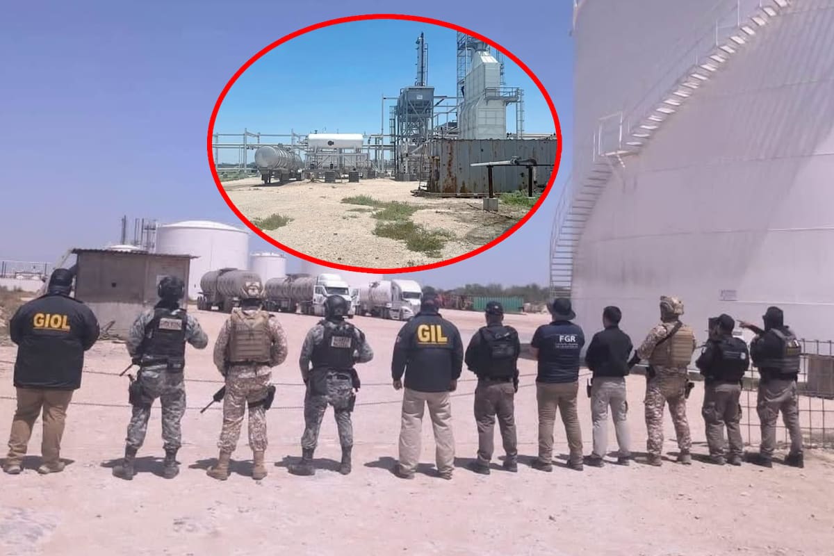 De robar ductos de Pemex a tener su propia Refinería clandestina en Reynosa, arrestan a huachicoleros y les decomisan seis pipas, seis tractocamiones, ocho motobombas y tres generadores de energía eléctrica
