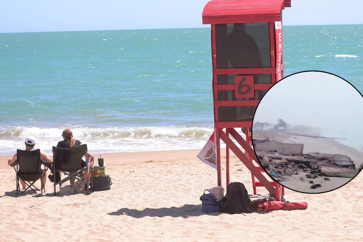 Masa de aire frío genera neblina en Bahía de Kino