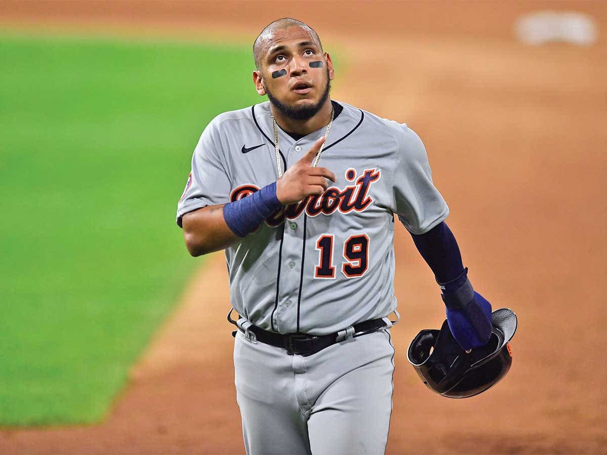 Isaac Paredes con los Tigres de Detroit. (Foto: Archivo GH)