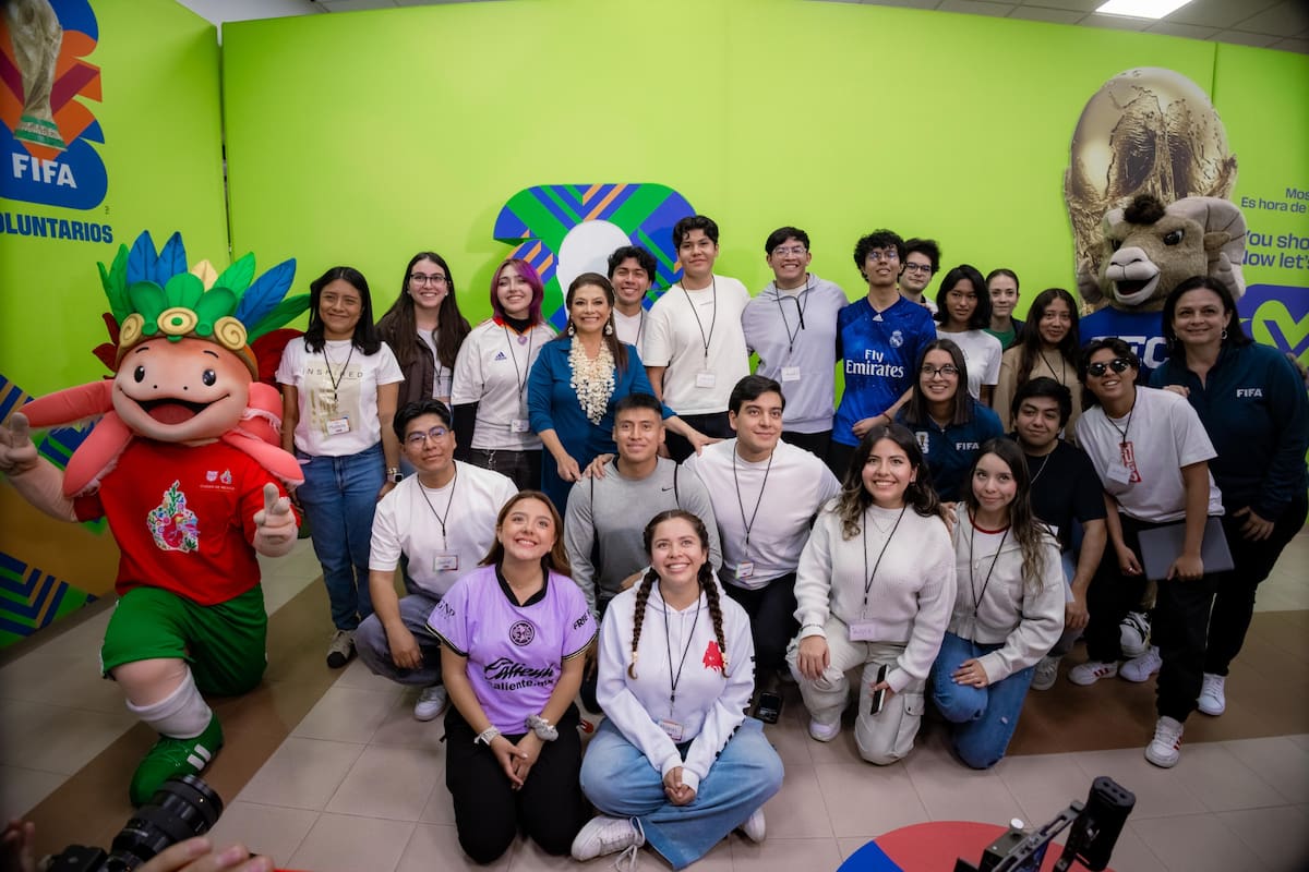 Centro de Voluntarios de la FIFA World Cup en la Ciudad de México,.