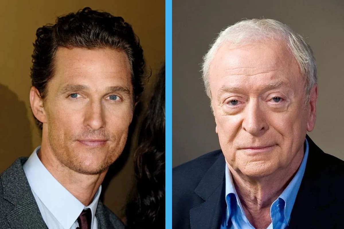 Matthew McConaughey y Michael Caine firman acuerdo para clonar sus voces con IA