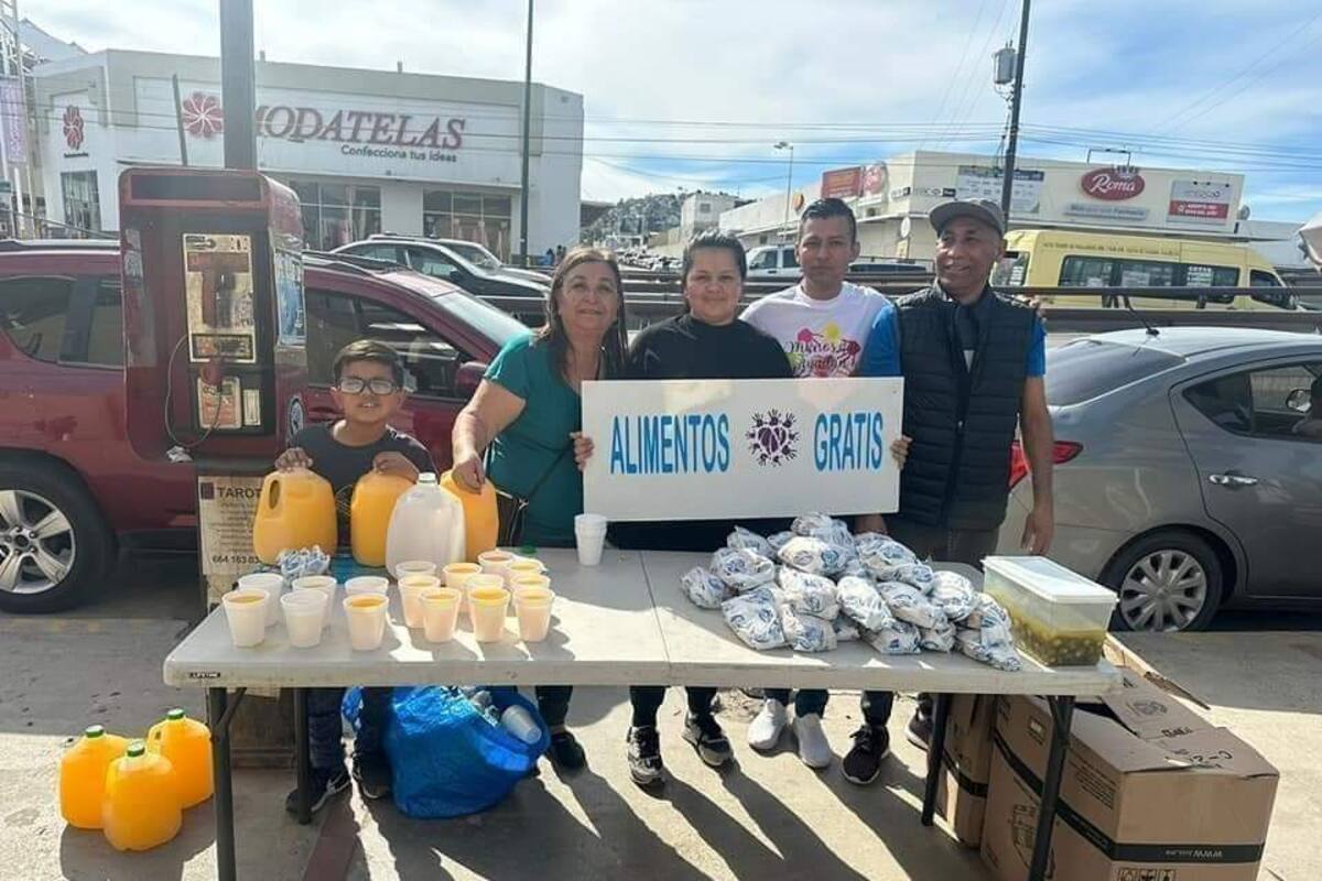 Recolectan comida para familiares de enfermos del HGT