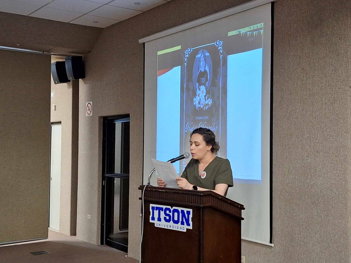 Míriam Lemus, miembro de la Asociación de Médicos Veterinarios en Pequeñas Especies del Sur de Sonora (Amvepess) / Foto: Mayra Echeverría