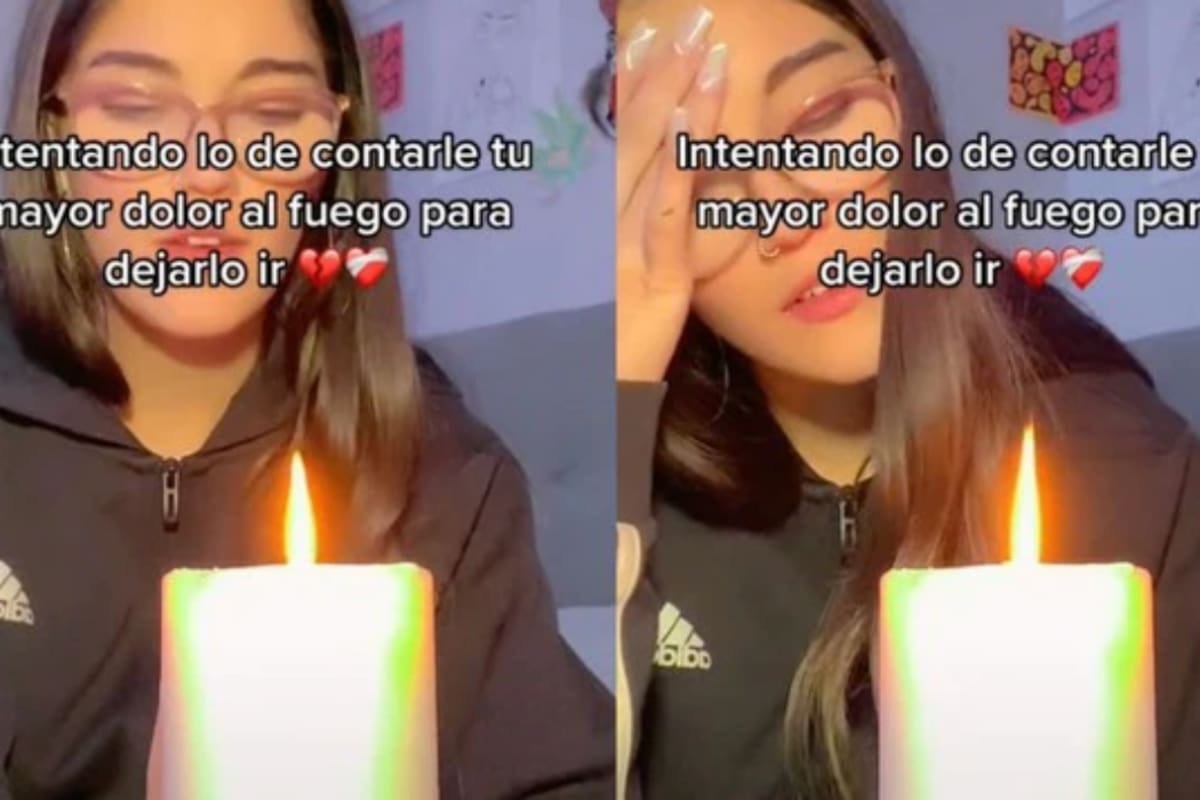 TikTok: 'Contarle al fuego tus problemas' Nueva tendencia viral