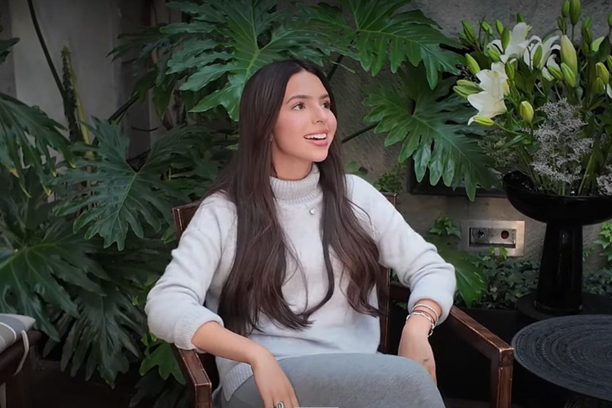 Ángela Aguilar explica por qué acompaña a Christian Nodal a todos sus conciertos