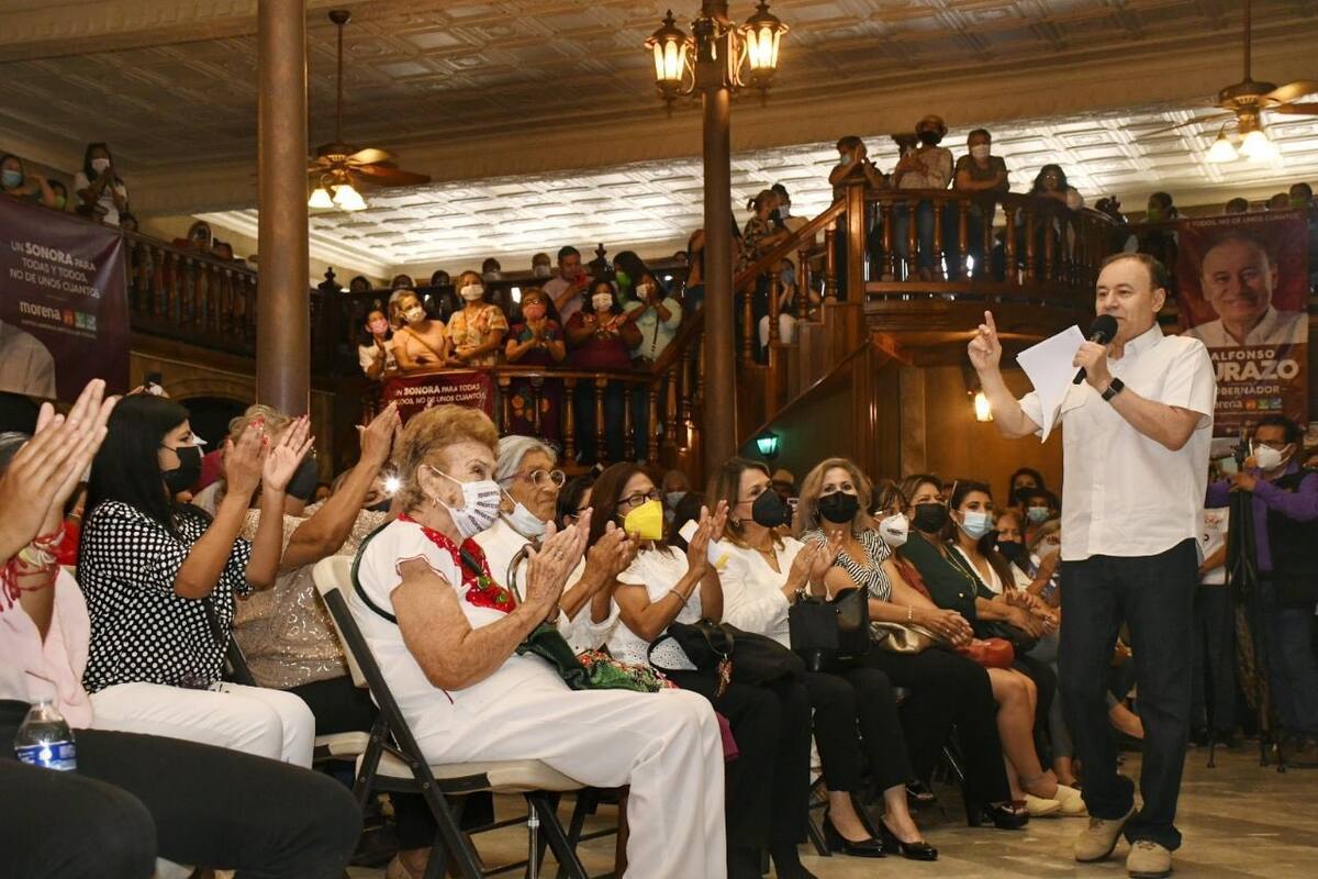 "Anuncian unión los que jamás estuvieron separados", dice Alfonso Durazo tras apoyo de Ricardo Bours a Ernesto Gándara