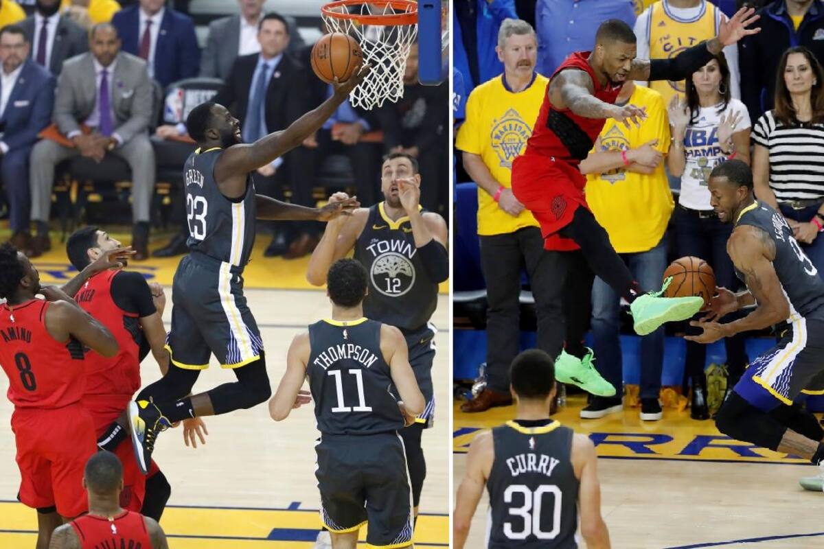 Warriors remonta y aventaja a Blazers