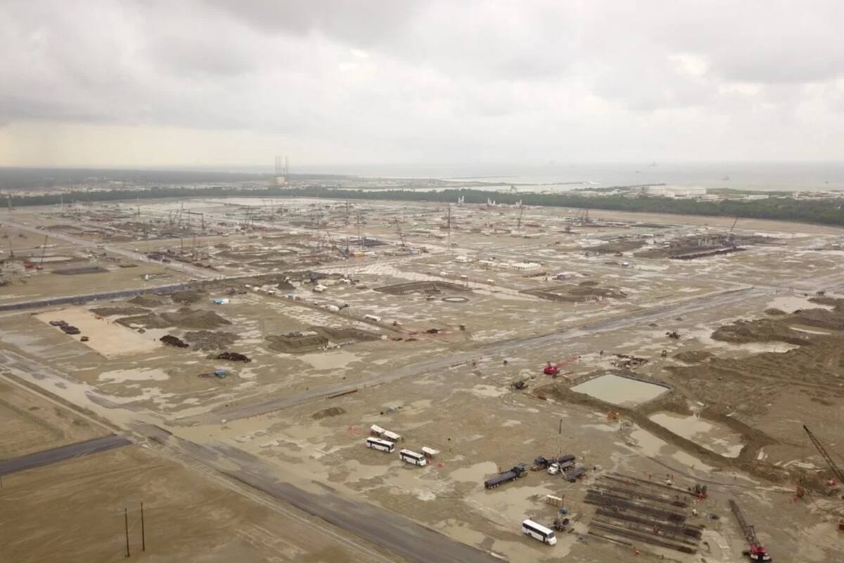 Se encharca Refinería Dos Bocas por lluvias; Sener niega inundación