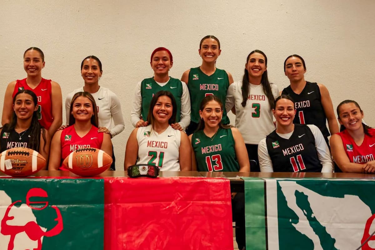 Selección Mexicana de flag football busca en Alemania su boleto a Los Ángeles 2028