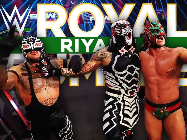 WWE confirma a Penta, Dragon Lee y Rey Mysterio para el Royal Rumble