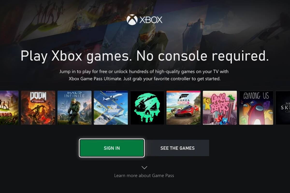 Xbox desde tu TV sin la necesidad de una consola