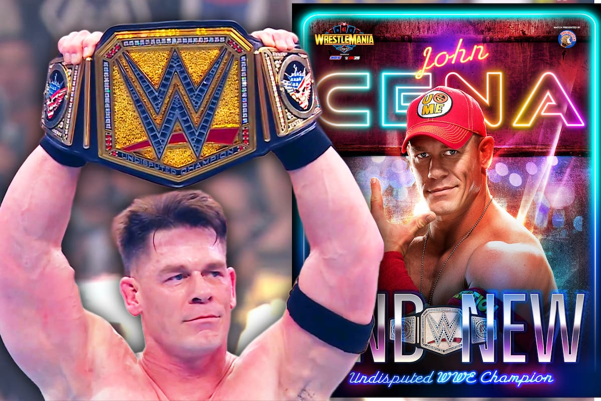 ¡Campeonato 17! John Cena es el NUEVO CAMPEÓN indiscutible de la WWE