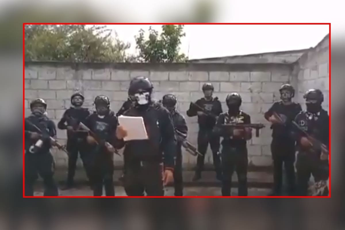 Video: Grupo armado anuncia “limpia” en San José Iturbide, Guanajuato