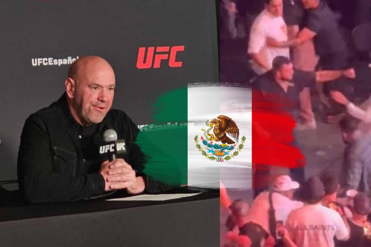 CEO de UFC quedó en shock después de la pelea entre aficionados en la Arena México: ‘Nunca había visto algo así’