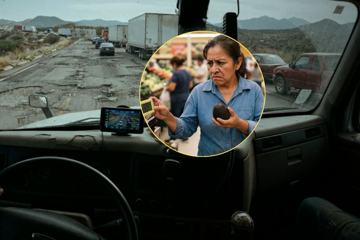 Cómo los baches y el abandono de la infraestructura vial están obligando a las empresas logísticas a elevar sus precios y terminan “asfixiando” el presupuesto de las familias mexicanas en los supermercados
